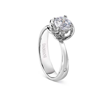 Ring Damiani Woman Bocciolo in White Gold Diamante 1.01 Ct 81084467 - 81084467